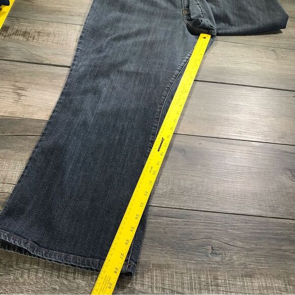 Venezia Womens Stretch Bootcut Jeans Blue Dark Wash Denim Size 5 Petite (22) - Picture 12 of 16